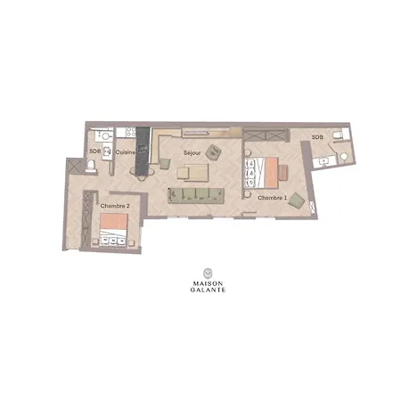 Maison Galante - Serviced In Champs-elysées Appartement *